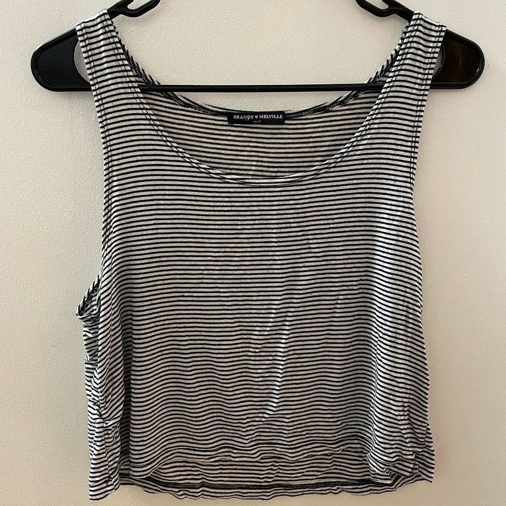 Brandy Melville striped tank top